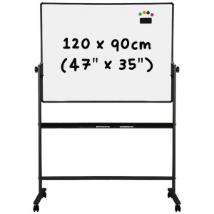 DELI E7882 4x3FT MOBILE WHITEBOARD STAND DELI E7882 4x3FT MOBILE WHITEBOARD STAND
