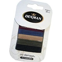 Denman Elastic Bands Brights Small 2Mm – 34Pc -71061D