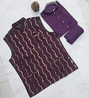 V185: Beautiful Mens Kurta Pyjma Sets With Jacket V185: Beautiful Mens Kurta Pyjma Sets With Jacket