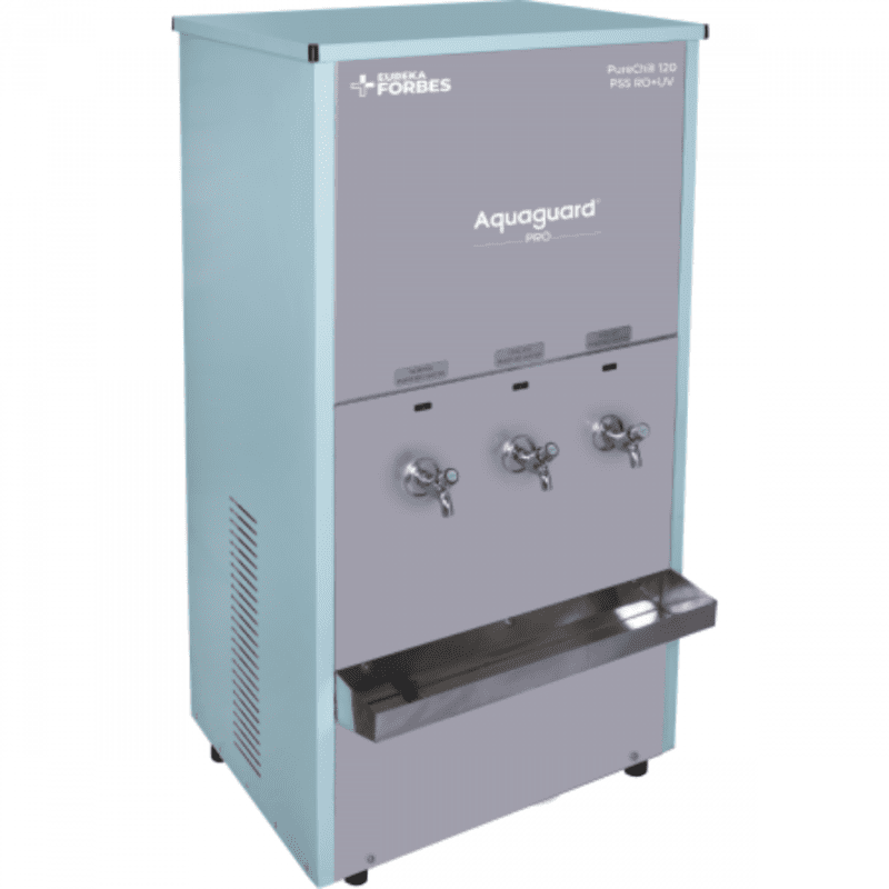 Aqua guard Pro Pure Chill 120 PSS RO+UV+CUZN Commercial Water Cooler