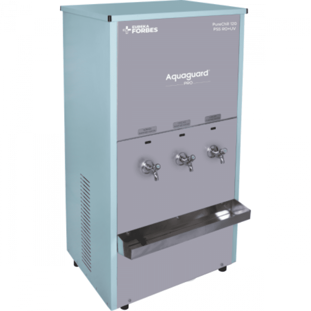 Side View of Aqua guard Pure Chill 120 PSS UV Commercial Water Purifier