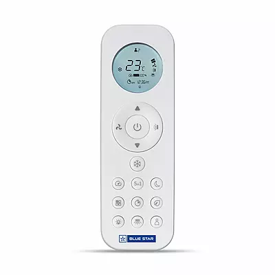 Blue Star ID512QNUR-Black Inverter Split AC-1 Ton 5 Star with Large LCD Display Remote