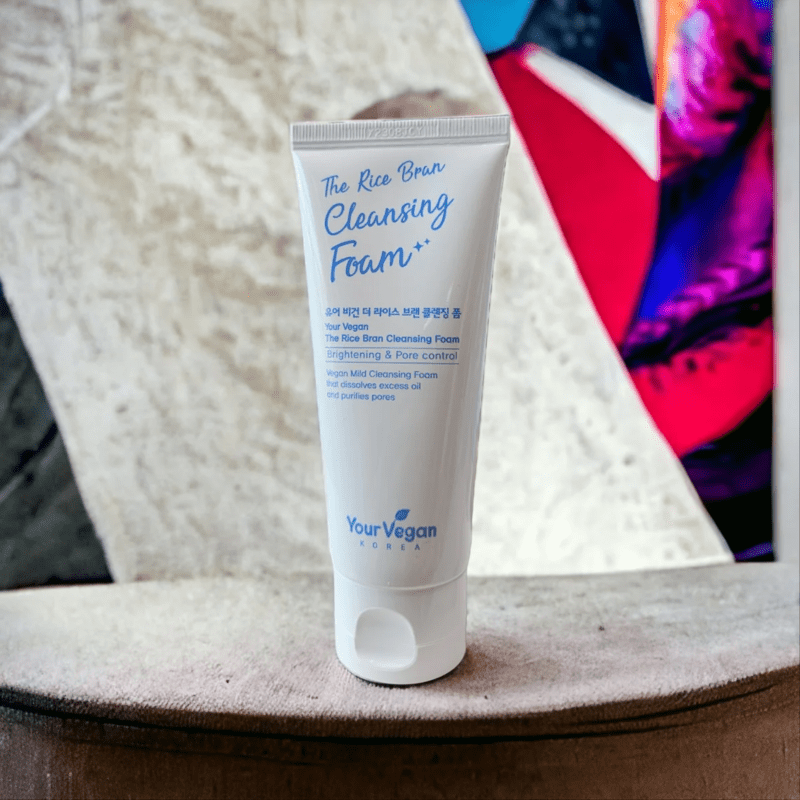 YOUR VEGAN THE RICE BRAN CLEANSING FOAM YOUR VEGAN THE RICE BRAN CLEANSING FOAM