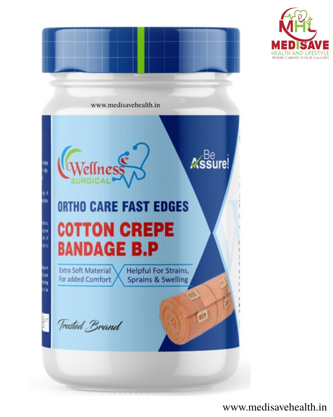 COTTON CRAPE BANDAGE- WELLNESS