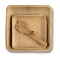8 Inch Square Palm Plate 8 Inch Square Palm Plate