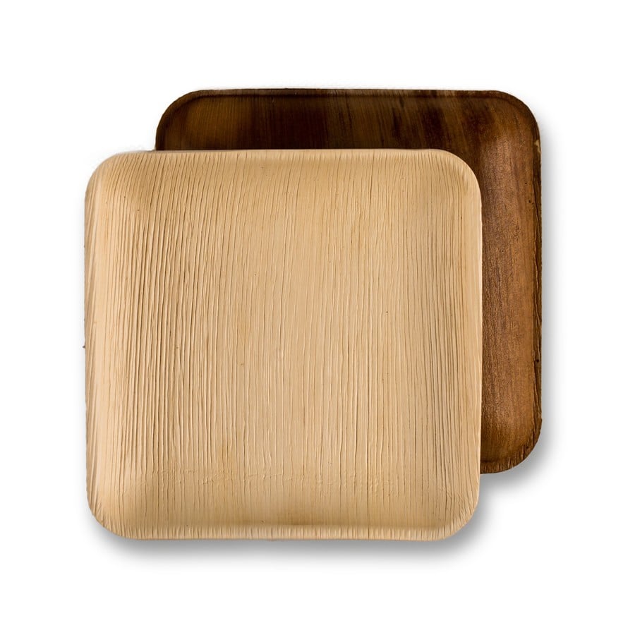 8 Inch Square Palm Plate 8 Inch Square Palm Plate