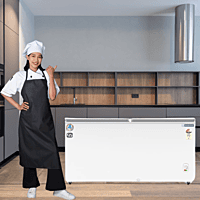 Blue Star CF3-500MEW Freezer with its External Condenser Unit for Optimal Cooling Blue Star CF3-500MEW Freezer with its External Condenser Unit for Optimal Cooling