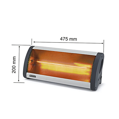 Dimension of Padmini Carbon Heater Diva 800 Dimension of Padmini Carbon Heater Diva 800