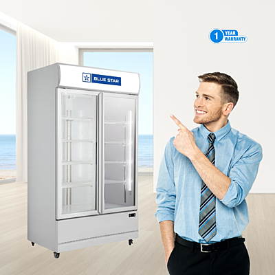 Blue Star Visi Cooler-VC800CD with 1 year comprehensive warranty Blue Star Visi Cooler-VC800CD with 1 year comprehensive warranty