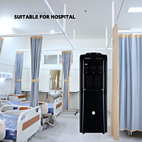 Suitable for Hospital: Usha Instafresh Floor standing water dispenser(Jet Black)