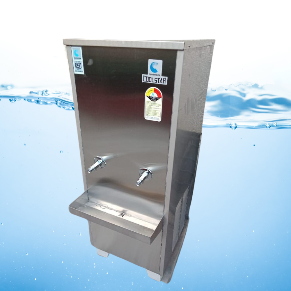 SS Series water cooler with user-friendly taps. SS Series water cooler with user-friendly taps.