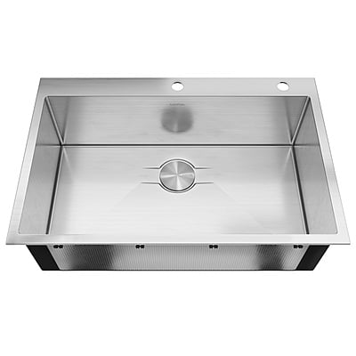 33-inch Drop-in Kitchen Sink Single Bowl 33-inch Drop-in Kitchen Sink Single Bowl