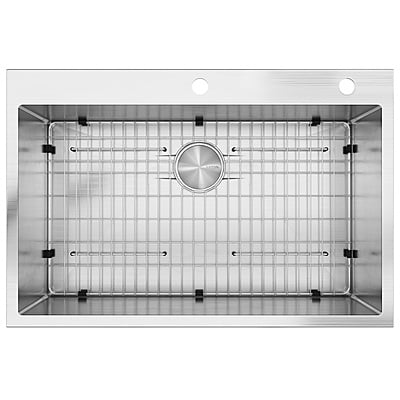 33-inch Drop-in Kitchen Sink Single Bowl 33-inch Drop-in Kitchen Sink Single Bowl