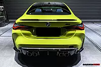 BMW M3 G80 / M4 G82 G83 OEM Style Carbon Fiber Rear Diffuser Trim Lip | 2021–2025