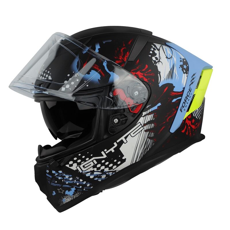 IGNYTE IGN-4 DEMON GLOSSY BLACK/BLUE D/V 620 MM