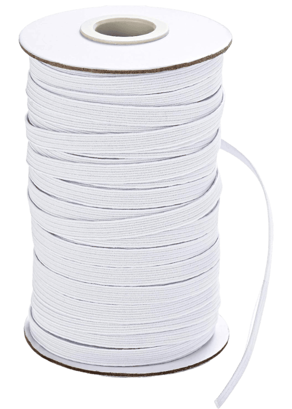 Elastic Braided White Elastic Braided White