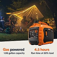 Generac 7153 GP3300i - Generador inversor portátil a gasolina