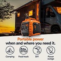 Generac 7153 GP3300i - Generador inversor portátil a gasolina