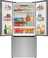KoolMore KM-RERFDSS-18C Refrigerador francés de 18.5 pies cúbicos