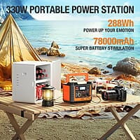 Estación de energía portátil EBL Voyager, batería de litio