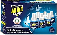 All Out Ultra Mosquito Vaporiser Refill  (6 x 45 ml)
