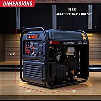 A-iPower Generador inversor listo para RV de 4600 W