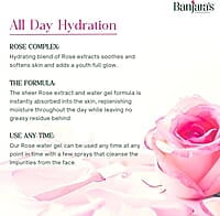 Banjara's Rose Water Gel 100ml