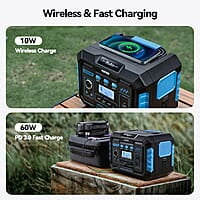 Ruko R299 Estación de energía portátil de 330 W, 288.6 Wh
