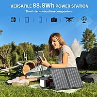 Generador solar-24000mAh. Estación de energía portátil 21W