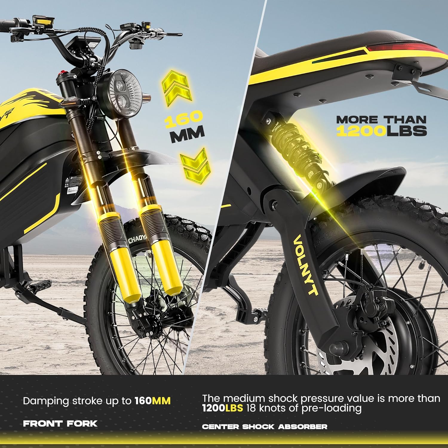 Motocicleta eléctrica de cross de 3000 W para adultos