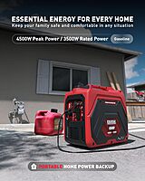 ERAYAK Generador inversor portátil de 4500 W ERAYAK Generador inversor portátil de 4500 W