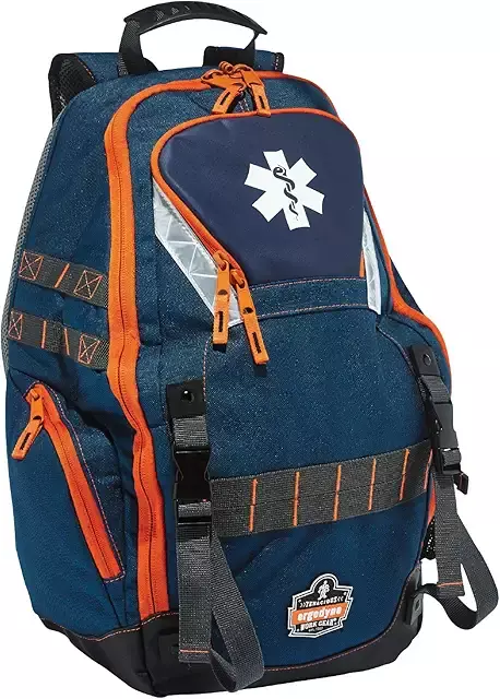 Botiquín Mochila para Espalda First Aid Azul Rey