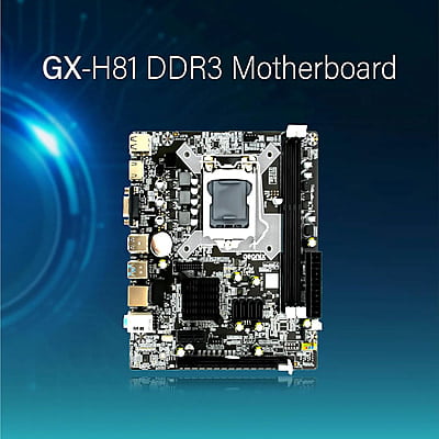 Geonix Motherboard H81 Ddr3