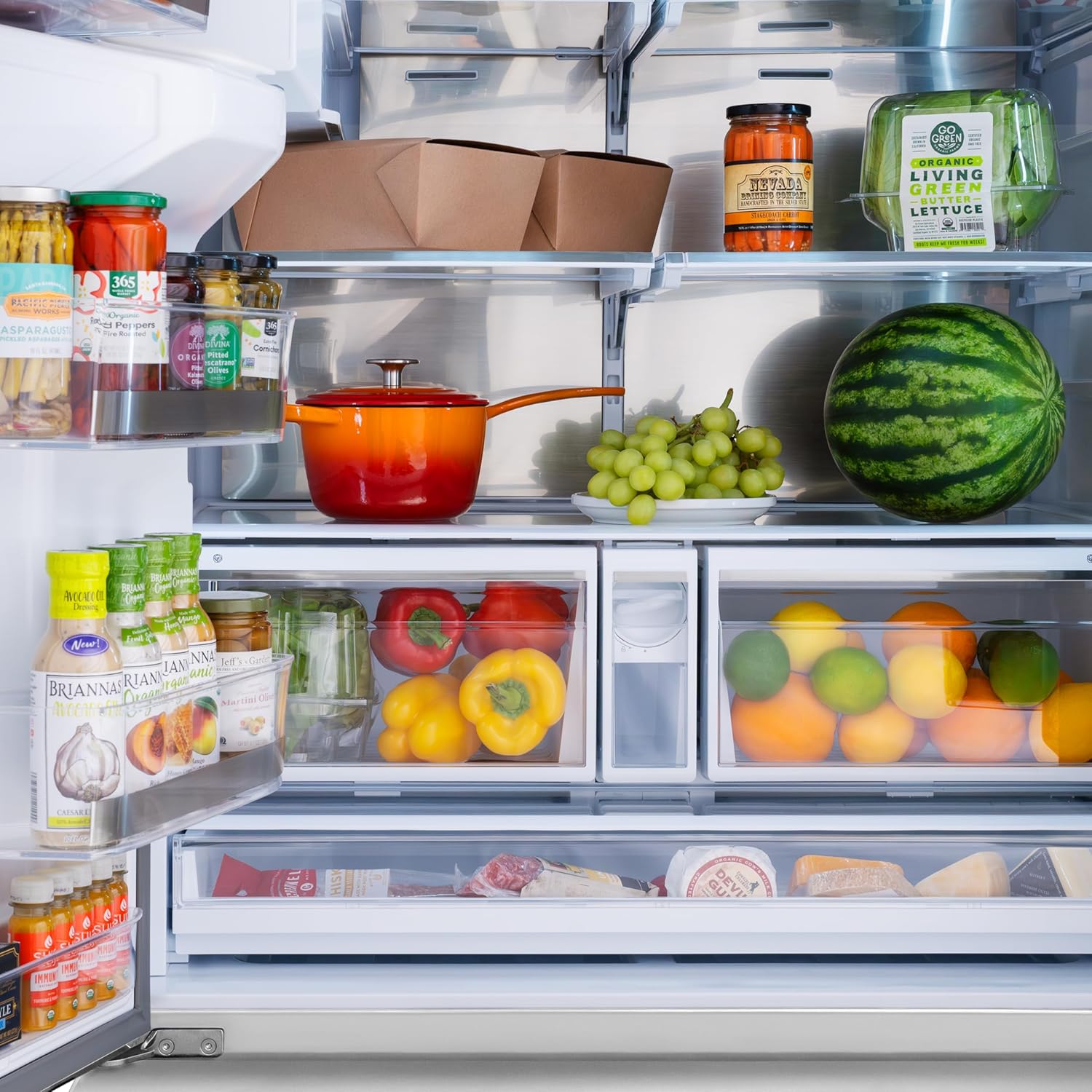 ZLINE Autograph - Refrigerador de profundidadde 36 pulgadas