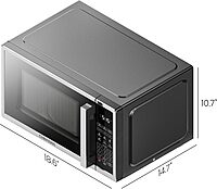 Chefman Horno microondas para encimera, 0.9 pies cúbicos