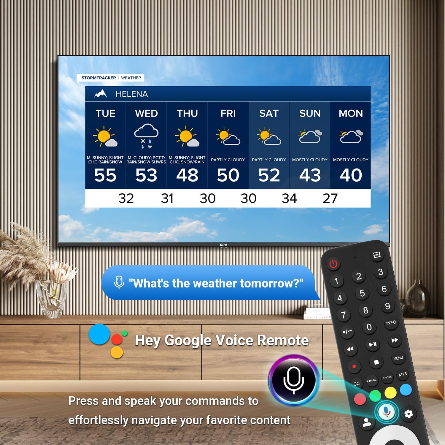 TuTu Televisor inteligente de 32 pulgadas 720P HD LED