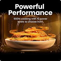 Chefman Horno microondas para encimera, 0.9 pies cúbicos