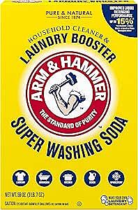 ARM & HAMMER Detergent Booster, Yellow, 55 Oz,
