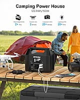 SinKeu Estación de energía portátil E150 150 W 122.8 vatios