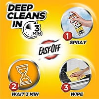 Easy Off Heavy Duty Oven Cleaner, Lemon Scent, 14.5 oz Can