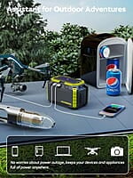 MARBERO Generador solar de 150 W de pico portátil con panel solar