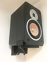 Speaker Wall Mount Adjustable without Tools Tilt+Swivel 25kg Speaker Wall Mount Adjustable without Tools Tilt+Swivel 25kg