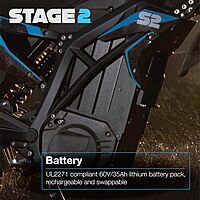 Stage2, moto eléctrica M1 V2 E Moto