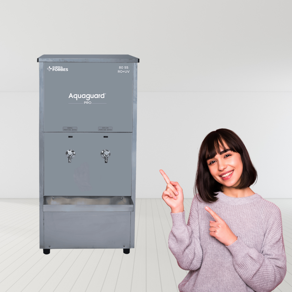 Pure chilled water dispenser Aquaguard Pro Pure Chill 80 SS