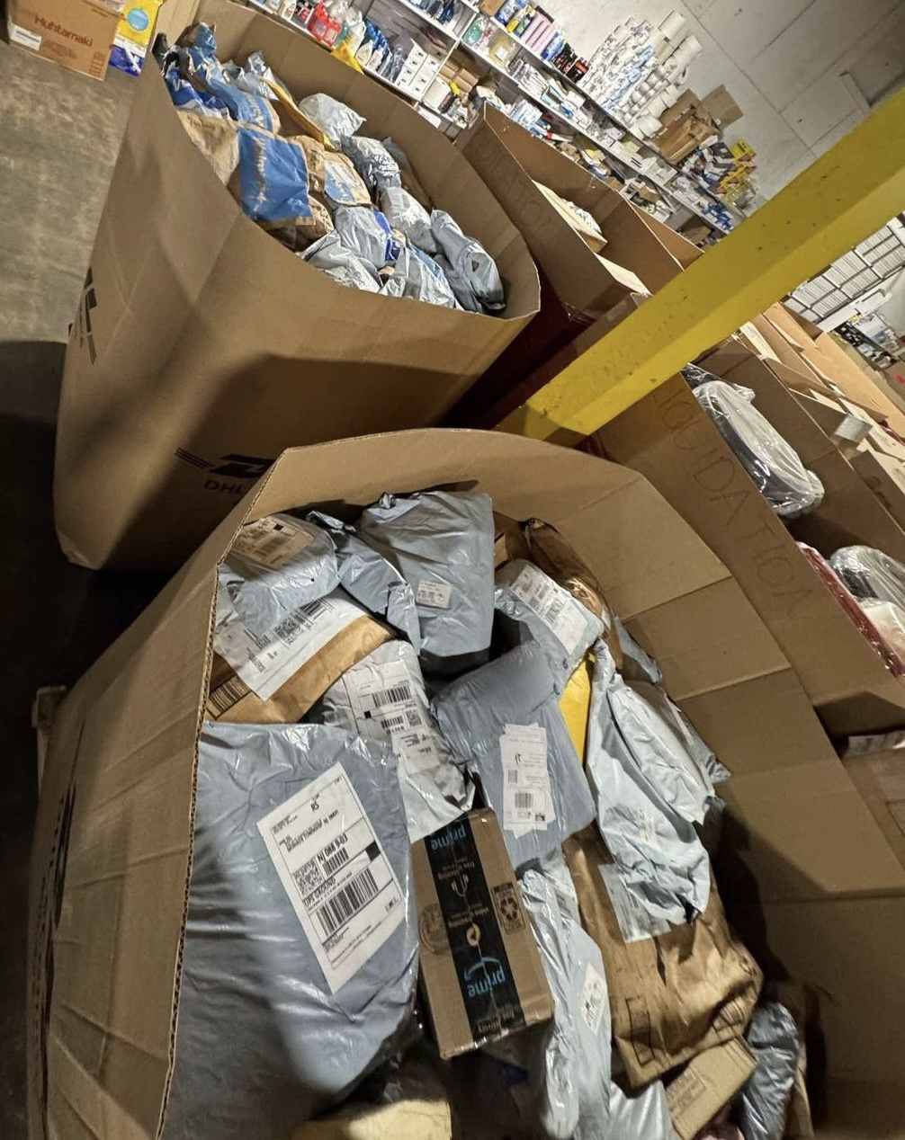 3PL Ecom Undeliverables APPAREL Truckload