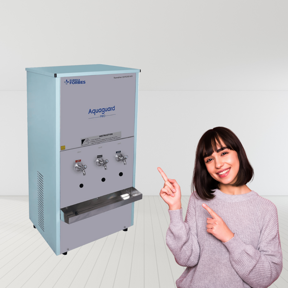 Commercial RO water purifier with Active Copper Zinc Aquaguard 120L