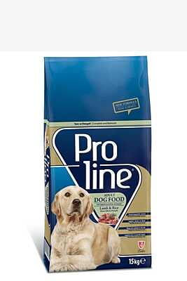 PROLINE ADULT DOG FOOD LAMB & RICE – 15 Kg