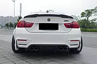BMW M4 F82/F83 DE Style Rear Diffuser with Bumper Caps | 2014–2020
