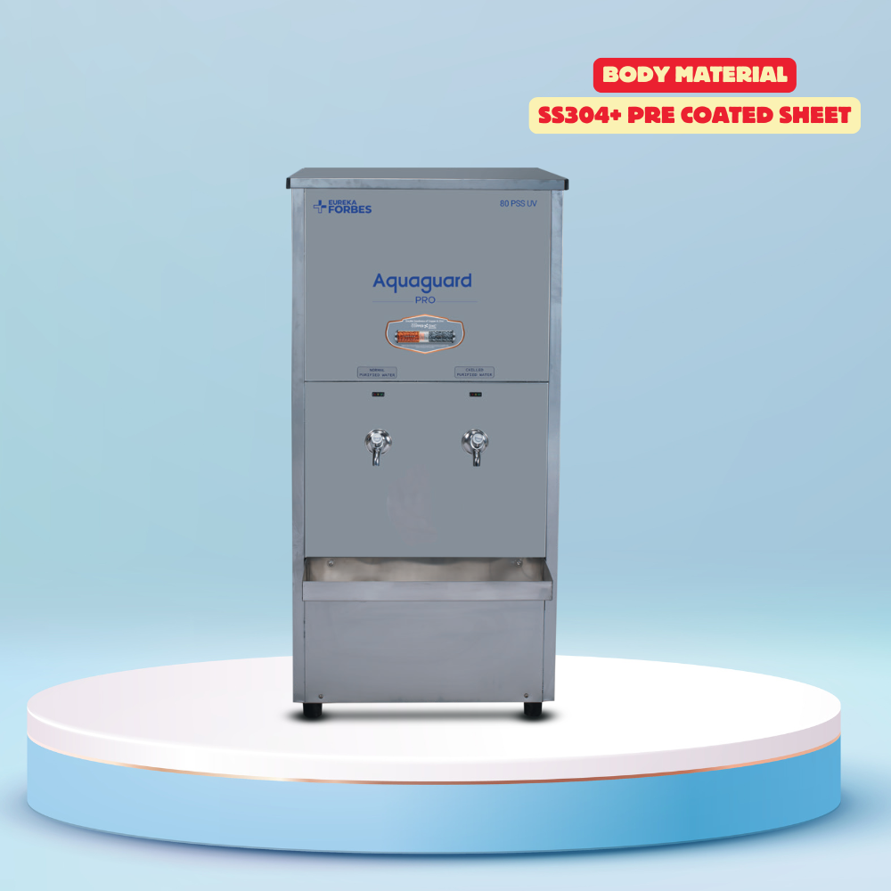 UV e-boiling Aquaguard Pro Pure Chill 80 PSS | UV Light Water Filter Cooler
