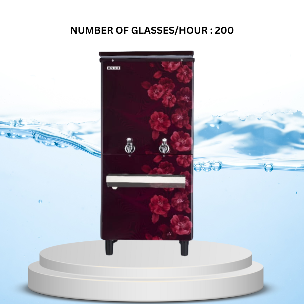 Stylish Usha VCM4080 water cooler with two taps Stylish Usha VCM4080 water cooler with two taps